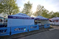 Rallye Český Krumlov: Čtvrtek - servisní areál